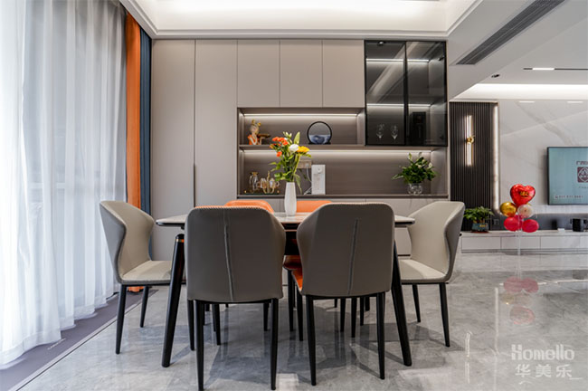 148㎡簡約風，寬松的大橫廳，靈活合理生活動線構建美好生活